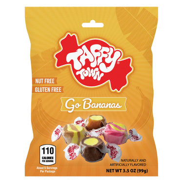 3.5 oz Go Bananas Taffy